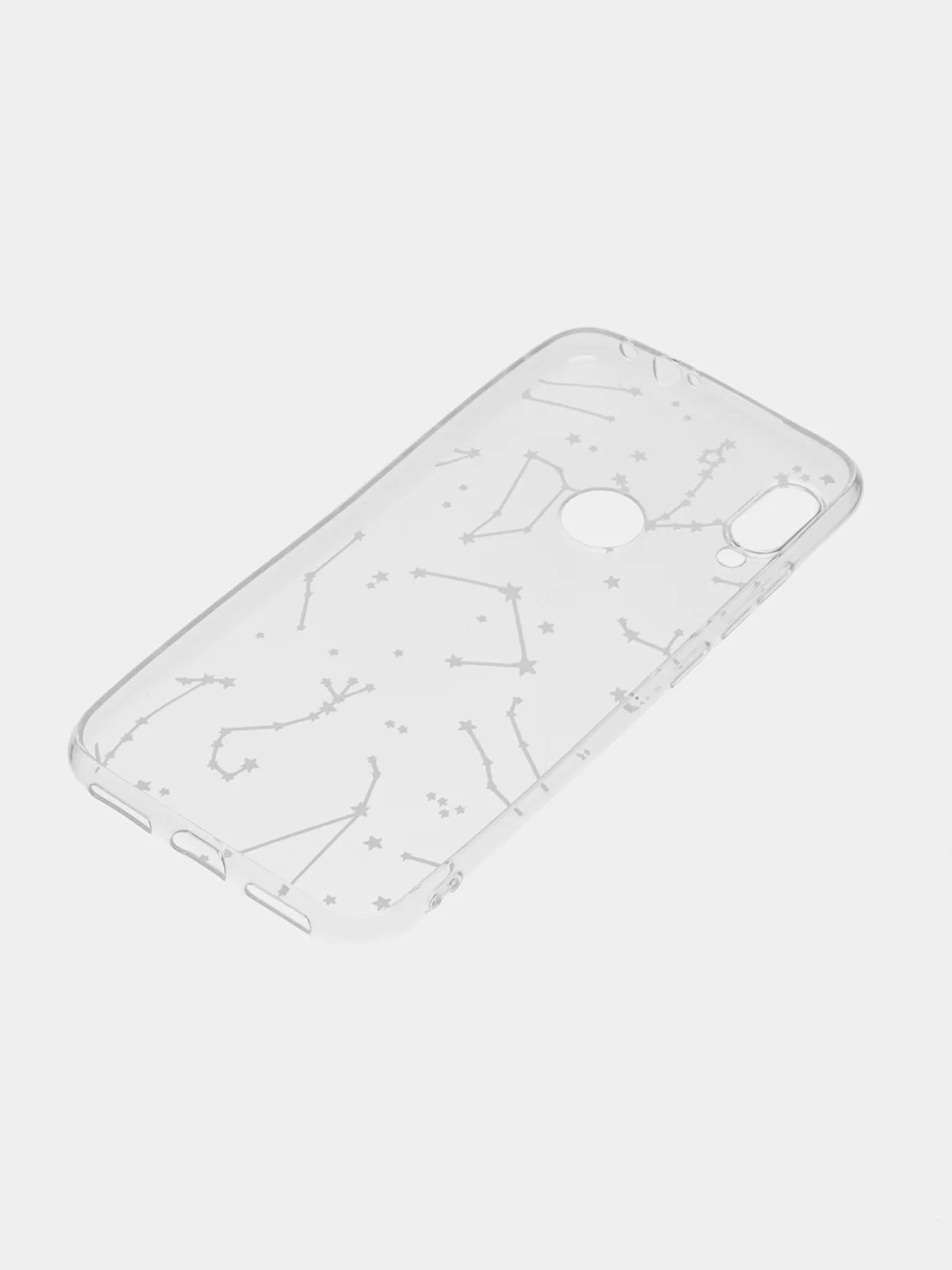 Прозрачный силиконовый чехол на Xiaomi Redmi Note 7 / Сяоми Редми Нот 7 прозрачный, с рисунком