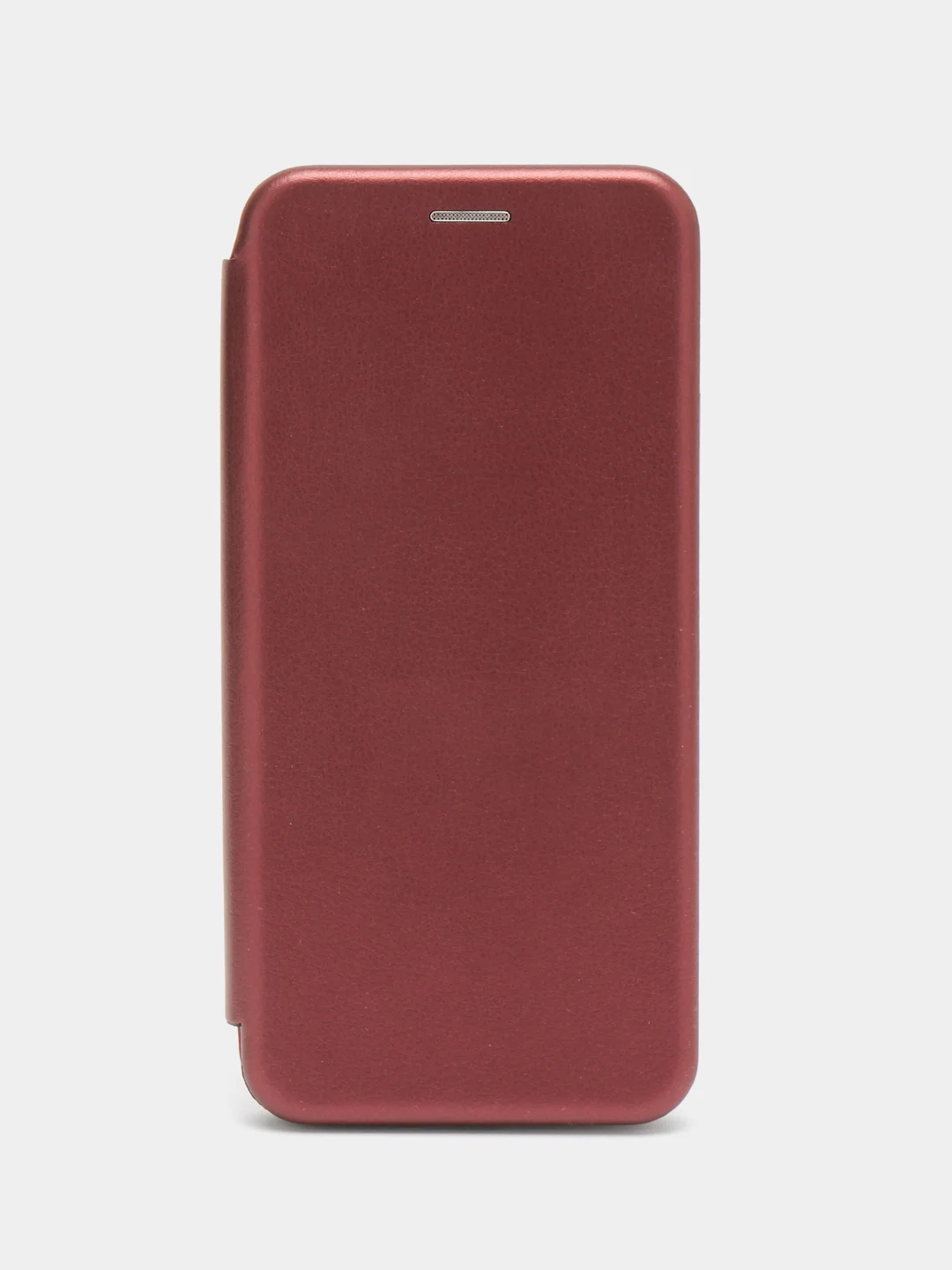 Багровый чехол-книжка для Realme C21 / C21Y