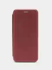 Багровый чехол-книжка для Realme C21 / C21Y
