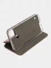 Багровый чехол-книжка для Realme C21 / C21Y