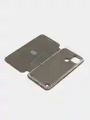 Багровый чехол-книжка для Realme C21 / C21Y
