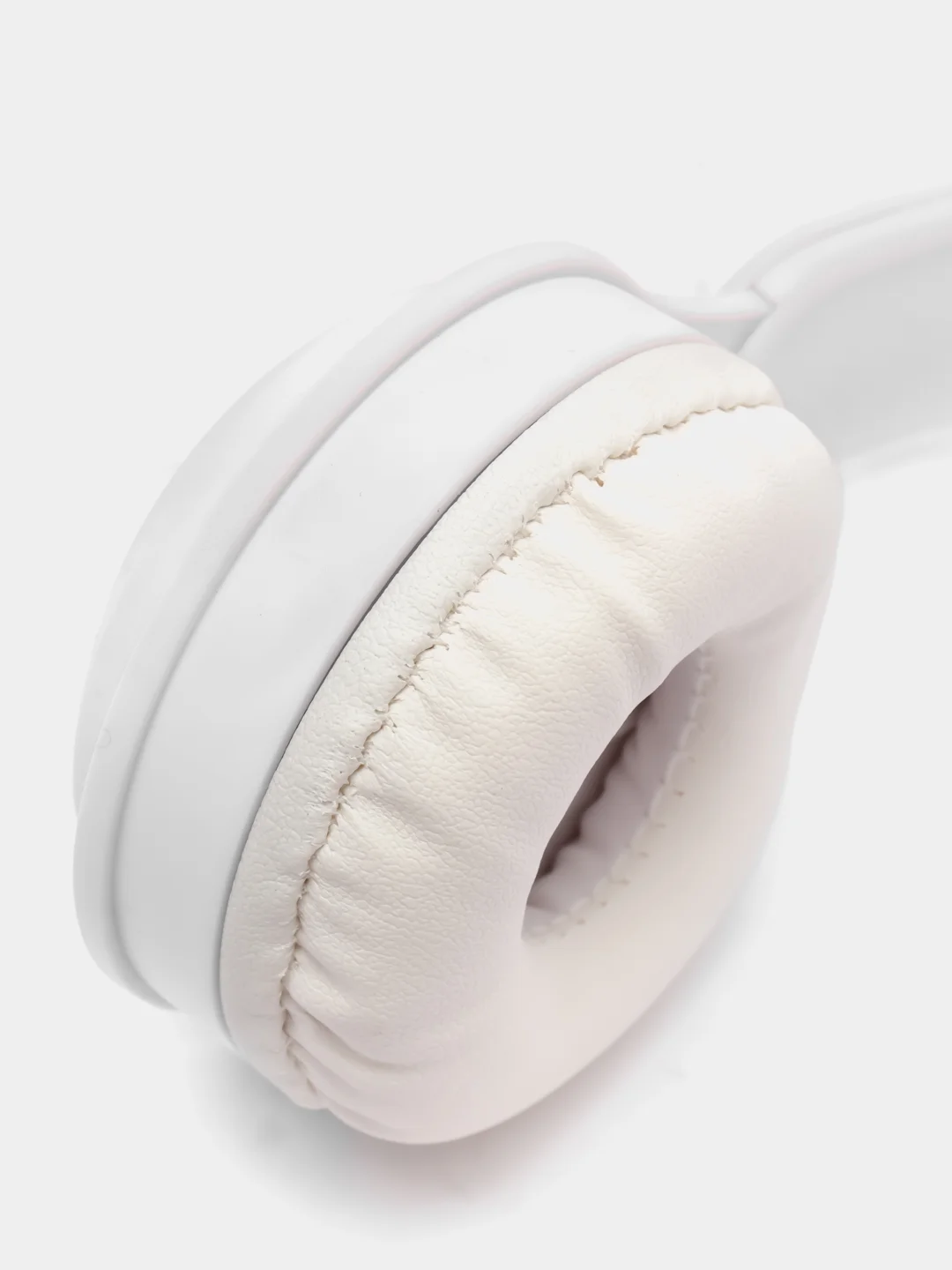 Белый беспроводные наушники Y08 Bluetooth 5.0 с микрофоном, FM SD Mp3