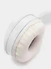 Белый беспроводные наушники Y08 Bluetooth 5.0 с микрофоном, FM SD Mp3