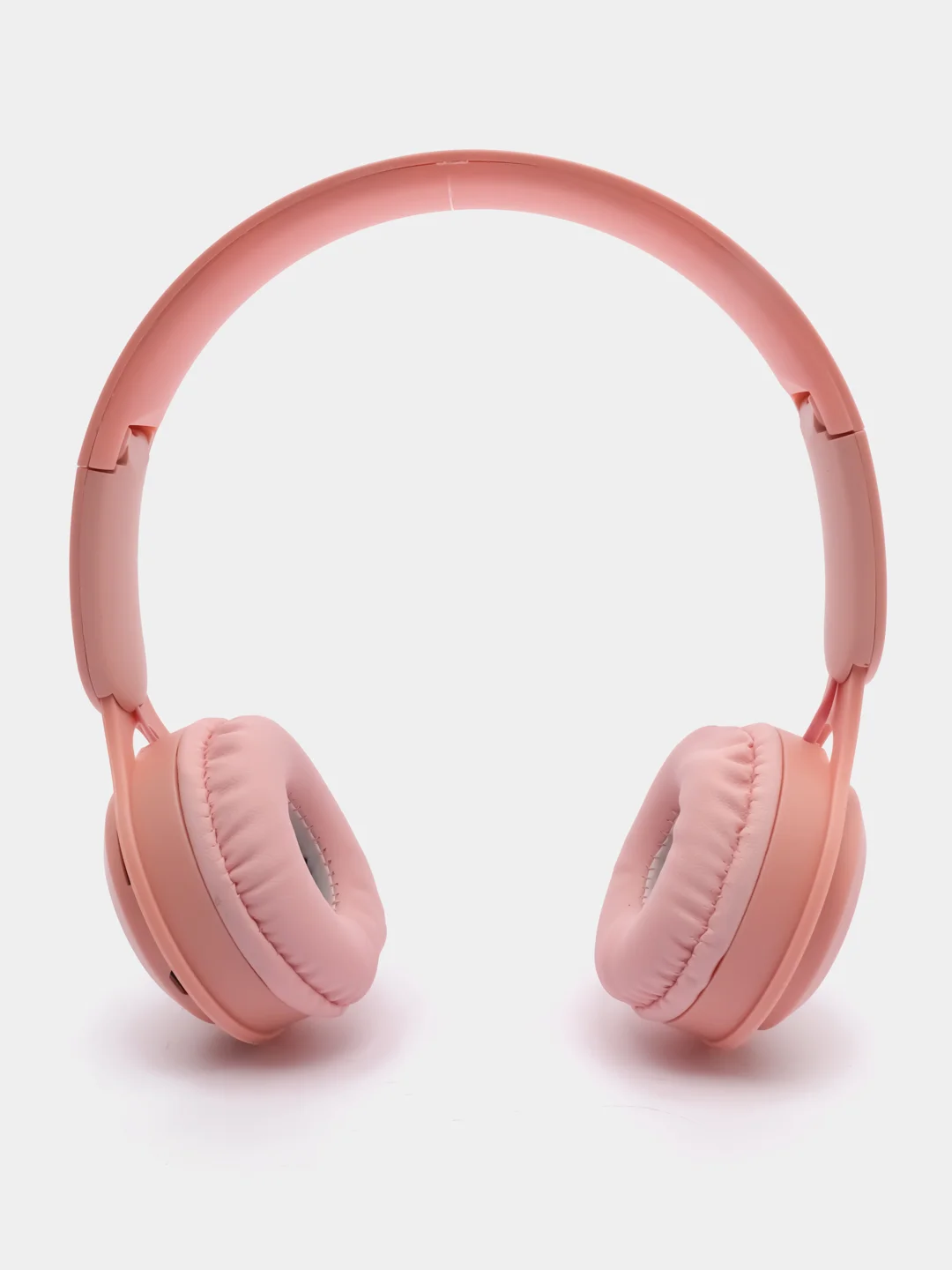 Розовый беспроводные наушники Y08 Bluetooth 5.0 с микрофоном, FM SD Mp3