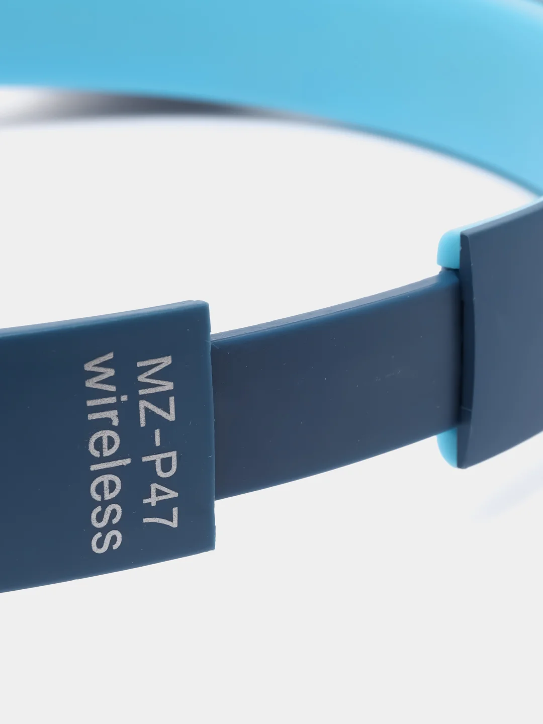Синий беспроводные наушники светящиеся ушки кошки MZ-P47 Bluetooth 5.0 с микрофоном, FM SD Mp3