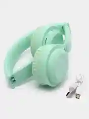 Зеленый беспроводные наушники Y08 Bluetooth 5.0 с микрофоном, FM SD Mp3