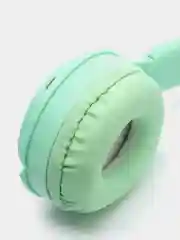 Зеленый беспроводные наушники Y08 Bluetooth 5.0 с микрофоном, FM SD Mp3