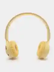 Желтый беспроводные наушники Y08 Bluetooth 5.0 с микрофоном, FM SD Mp3