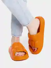 Оранжевый сланцы женские для бассейна, пляжные, 8 цветов