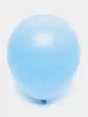 Голубой воздушный шар, однотонный