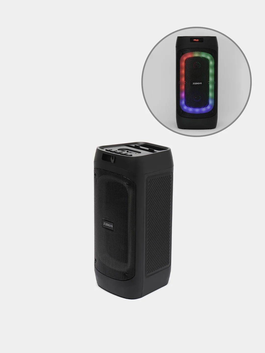 Большая портативная беспроводная Bluetooth колонка, с караоке микрофоном, ZQS 8210/8810