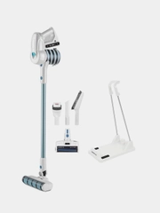 Беспроводной пылесос Polaris PVCS 4000 HandStickPRO, белый/бирюзовый