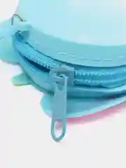 Голубой кошелек детский, силиконовый
