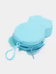 Голубой кошелек детский, силиконовый