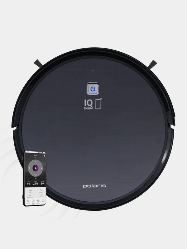 Робот-пылесос Polaris PVCR 1226 WI-FI IQ Home GYRO, графит