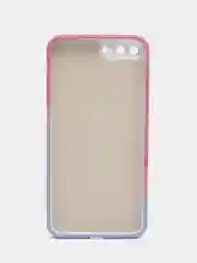 Тёмно-розовый силиконовый чехол с защитой камеры Apple iPhone 13 Pro Max, 7 Plus 8+ XS с рисунком