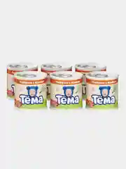 Пюре детское Тема, говядина с языком, с 8 месяцев, 6 штук по 90 г