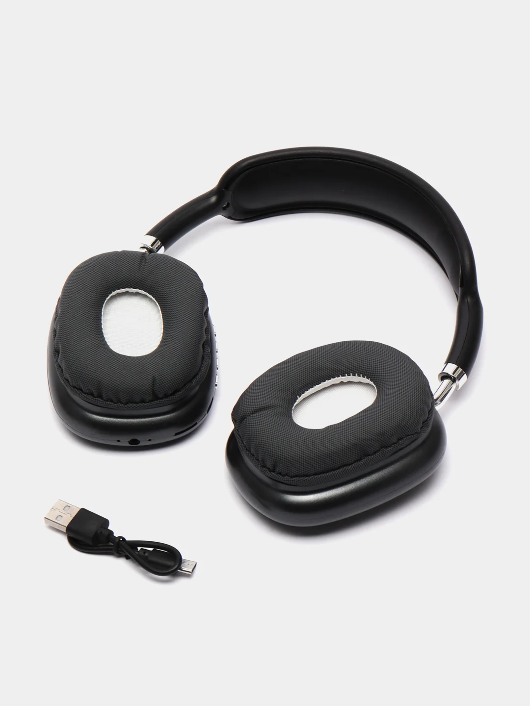 Черный беспроводные наушники P9 Bluetooth 5.0 с микрофоном, FM SD Mp3