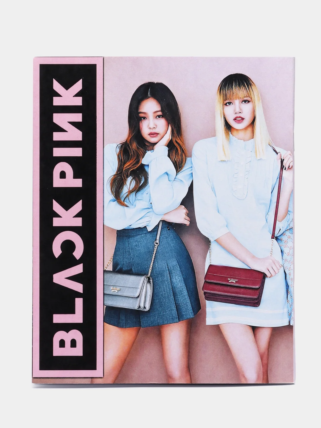 Рыжий тетрадь "Black Pink. K-Pop", 48 листов