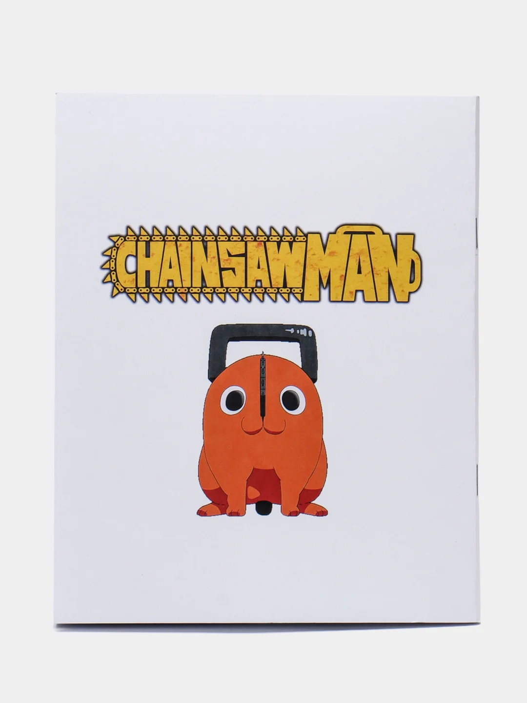 Золотой тетрадь аниме "Человек-бензопила" (Chainsaw Man)