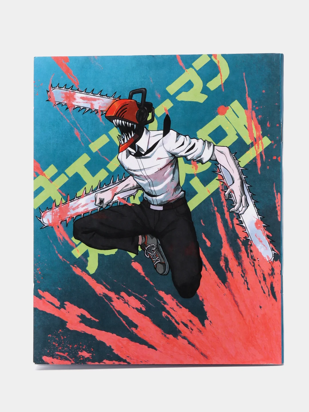 Голубой тетрадь аниме "Человек-бензопила" (Chainsaw Man)