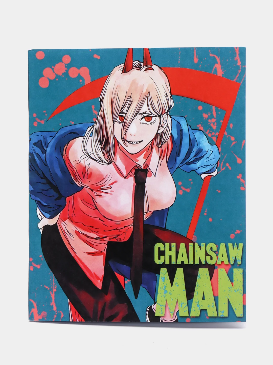 Голубой тетрадь аниме "Человек-бензопила" (Chainsaw Man)