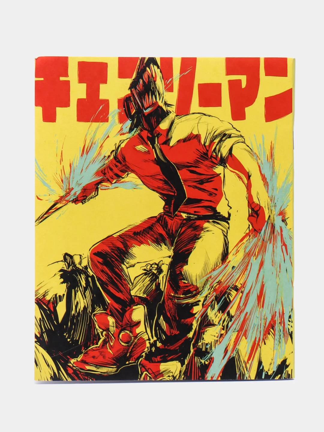 Зеленый тетрадь аниме "Человек-бензопила" (Chainsaw Man)