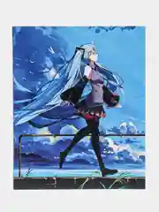 Зеленый тетрадь аниме Vokaloid Hatsune Miku, 48 листов, в клетку
