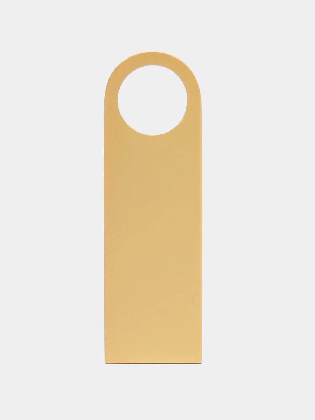 Золотой флешка USB 2.0, 5 объёмов, металлическая