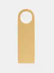 Золотой флешка USB 2.0, 5 объёмов, металлическая