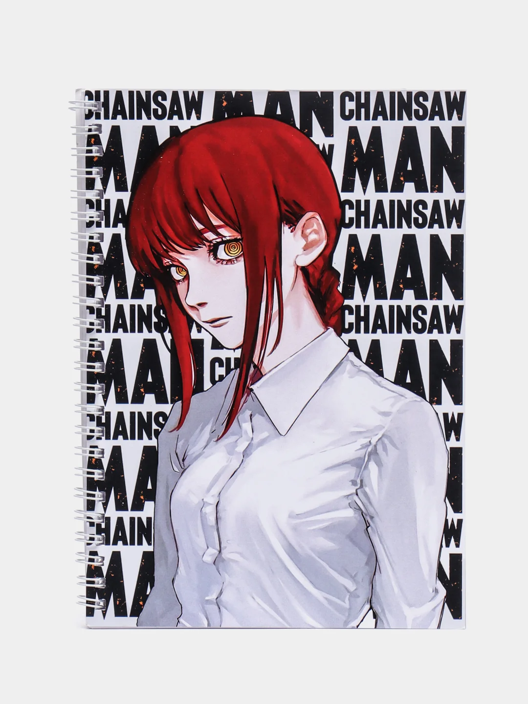Зеленый скетчбук по аниме "Человек-бензопила" (Chainsaw Man), А5