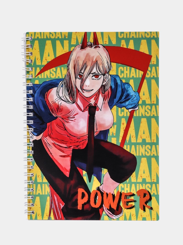 Скетчбук по аниме "Человек-бензопила" (Chainsaw Man), А5