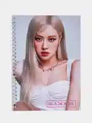 Голубой скетчбук Black Pink, K-pop, A5