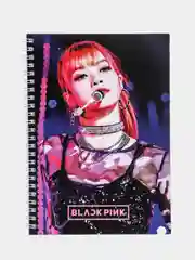 Индиго скетчбук Black Pink, K-pop, A5