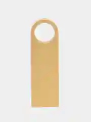 Золотой флешка USB 2.0, 5 объёмов, металлическая