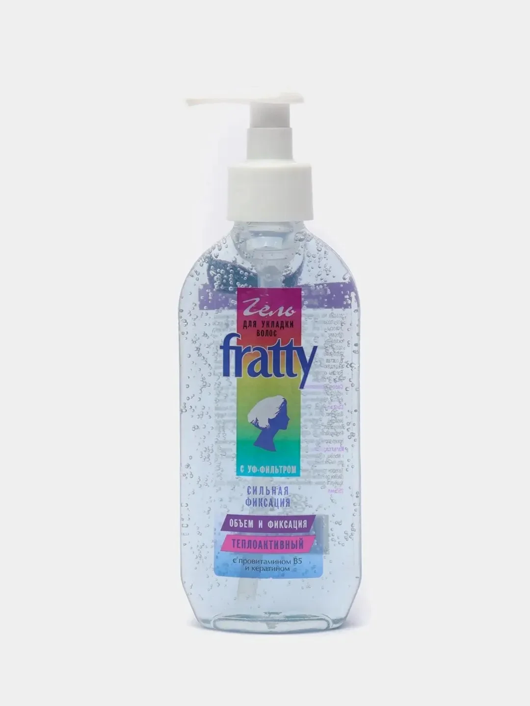 Гель для укладки волос Fratty (Фратти) "Сильная фиксация", теплоактивный, 250 мл