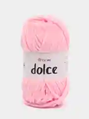 Розовый пряжа Плюшевая YarnArt Dolce 100% Микрополиэстер 100г 120м (Велюровая ЯрнАрт Долче)