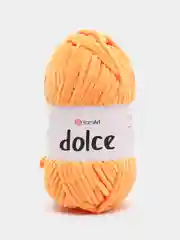 Медный пряжа Плюшевая YarnArt Dolce 100% Микрополиэстер 100г 120м (Велюровая ЯрнАрт Долче)