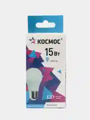 Лампа светодиодная, 15 Вт, Е27, "Космос", лампочка