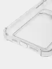 Чехол с карманом для карт iPhone 11/XR/12/13/XS/6s/7/8/SE/Pro/Max/Plus/mini, силиконовый