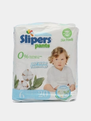 Подгузники-трусики детские Slipers №6, от 11 до 25 кг, 20 штук