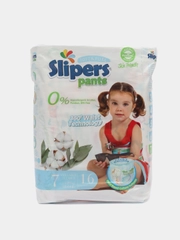 Подгузники-трусики детские Slipers №7, от 13 до 29 кг, 16 штук