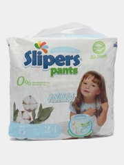 Slipers Подгузники-трусики детские №5 от 9 до 21кг 24 шт