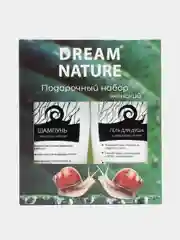 Черный подарочный набор для женщин Dream Nature: шампунь, гель для душа