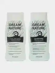 Черный подарочный набор для женщин Dream Nature: шампунь, гель для душа