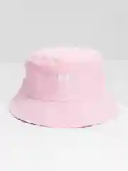 Розовый панама детская, двусторонняя