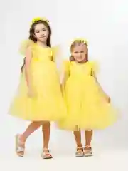 Нарядное платье для девочки на Новый год