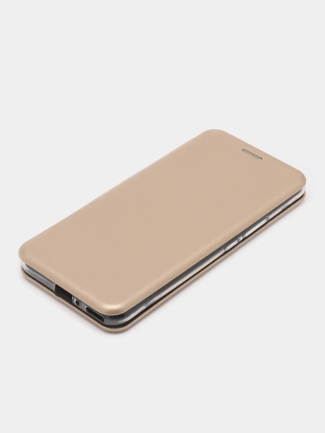 Золотой чехол-книжка Honor 30, 30 Premium, Хонор 30, Хонор 30 Премиум, экокожа