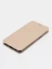 Золотой чехол-книжка для Samsung Galaxy A20s, A 20s, A 20 s, экокожа (Самсунг А20с)