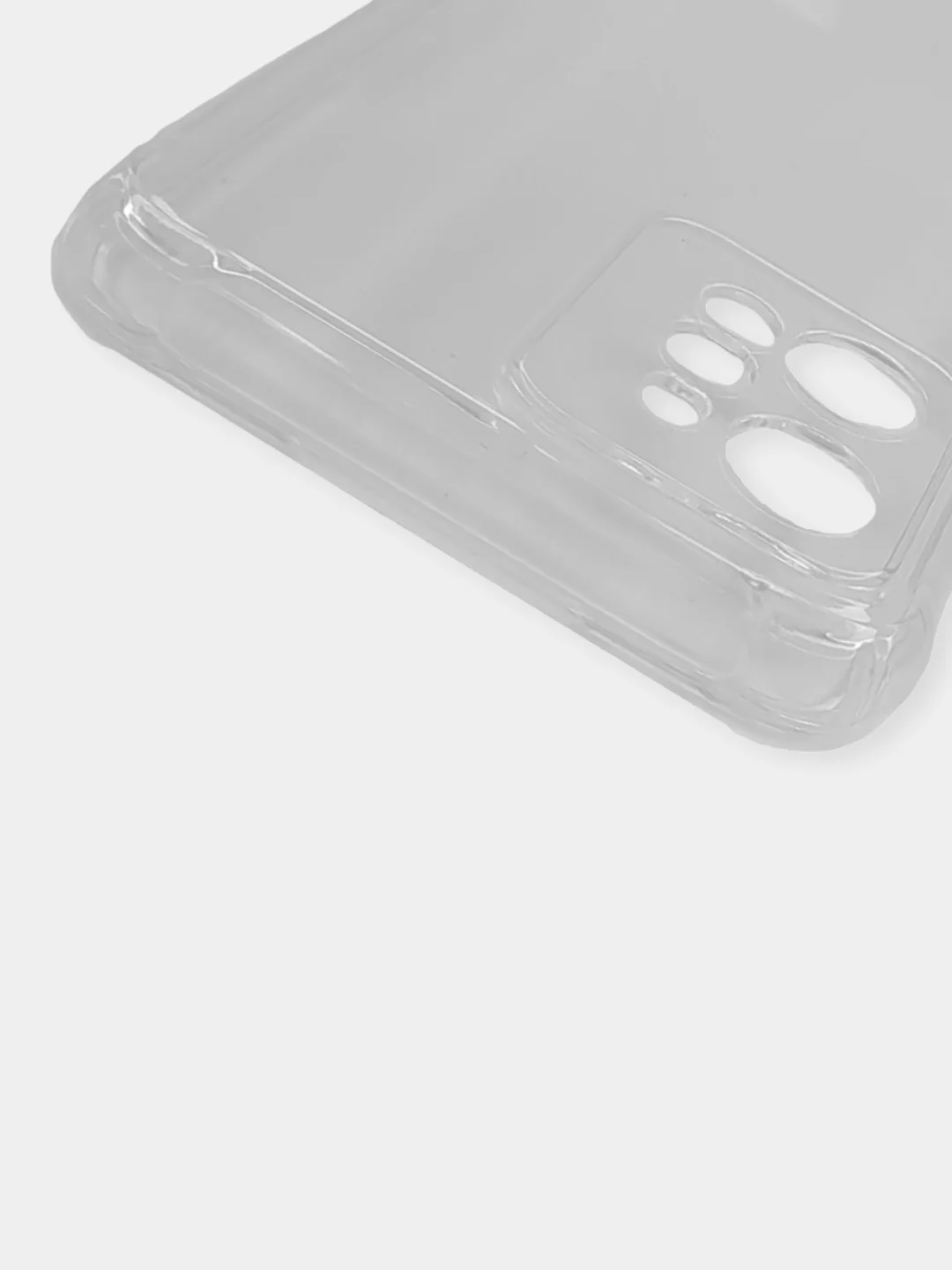 Чехол Realme C31 (Реалми С31), прозрачный, силиконовый, противоударный